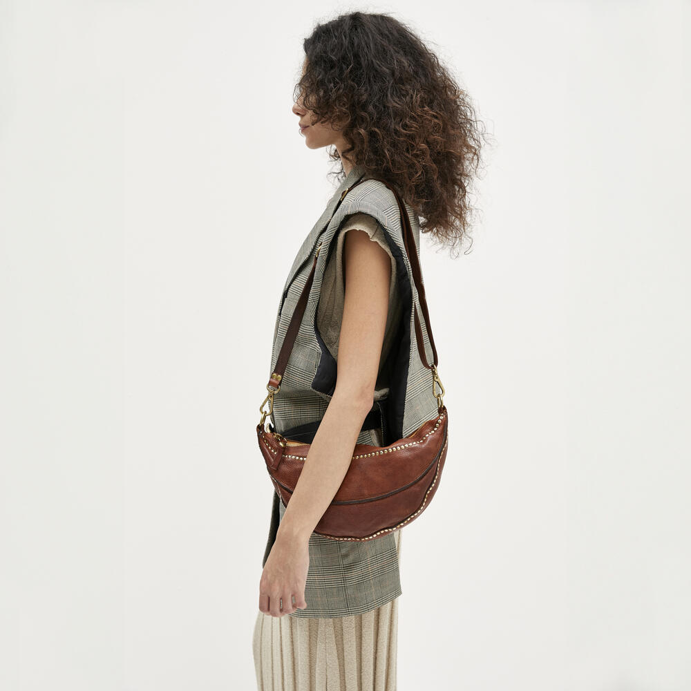 Kura lædertaske - Cognac